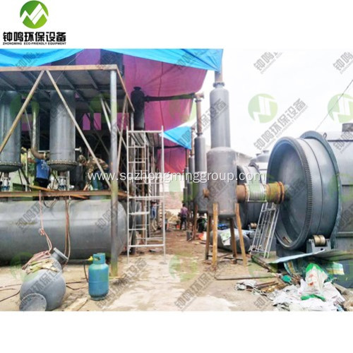 Small Tyre Pyrolysis Machine for Sale